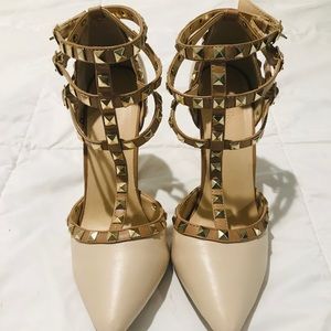 CR Studded Heels